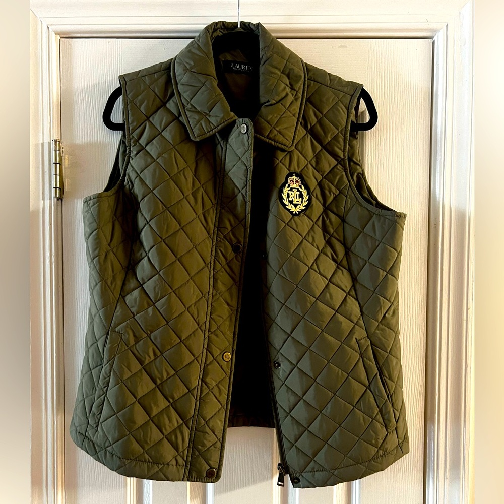 New Ralph Lauren Vest. Light weight and stylish. Multi-seasonal vest.